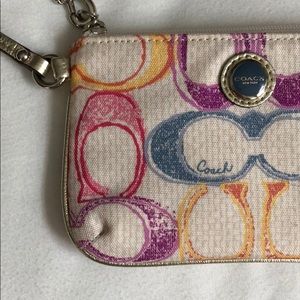 Coach wristlet